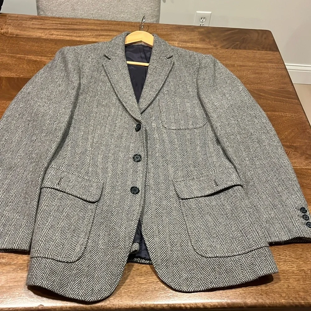 LL Bean Signature Wool Blazer Size 40 - Picture 1 of 6